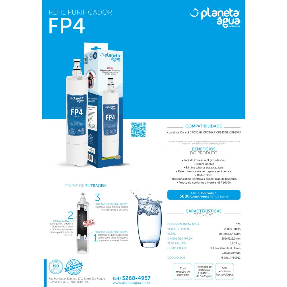 Refil para purificador Consul (3)